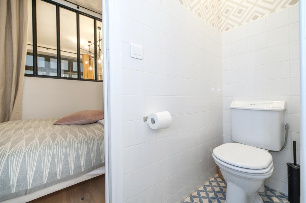 Pick A Flat'S Apartment In Le Marais - Rue Des Vertus Paris Bilik gambar